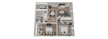 a floor plan of a 1 bedroom192 sq ft apartment