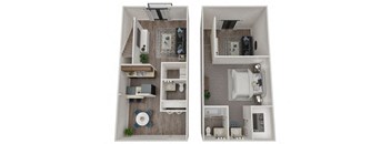 One Bed Townhome - Renovated