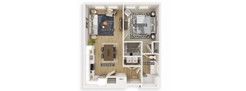 Arbor 3D Floorplan Illustration