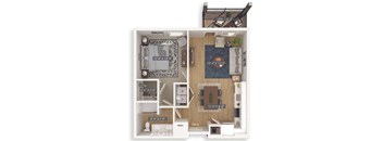 Alpine 3D Floorplan Illustration