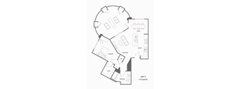 a floor plan of a house