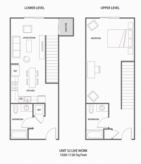 a floor plan of the unit