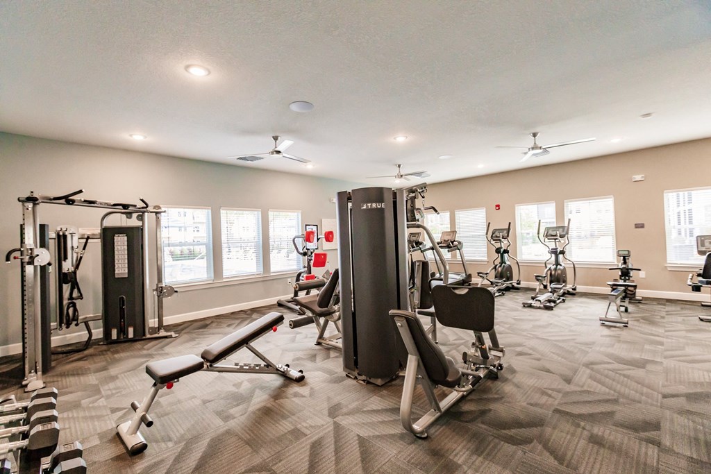 the gym atVantage Luxury Apartments in  Cape Coral, FL
