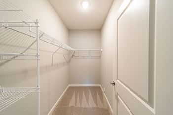 Large walk-in closet at Flats at Sundown