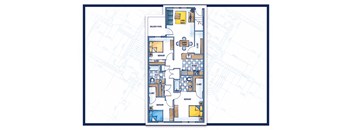 3 Bedroom floor plan
