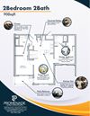 2 bedroom floor plan 2 bedroom floor plan