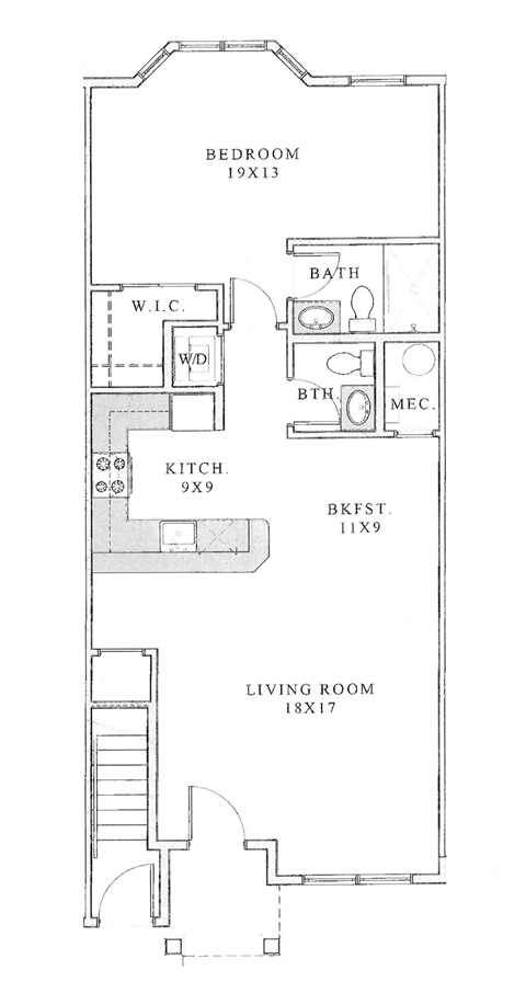 the floor plan for the second floor of the house