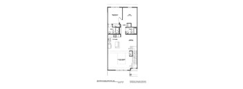 A black and white drawing of a floor plan for a Parkway Village Estates property.