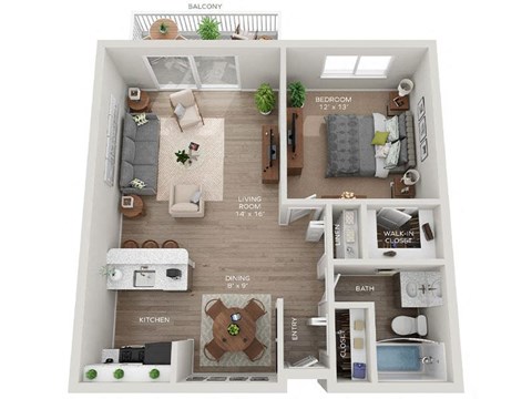 Elk Floor Plan at The Preserve at Woodfield, Rolling Meadows