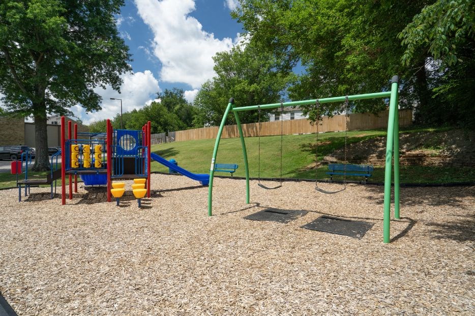 a playground in a park at Stonewater Apartments, Kentucky, 40241