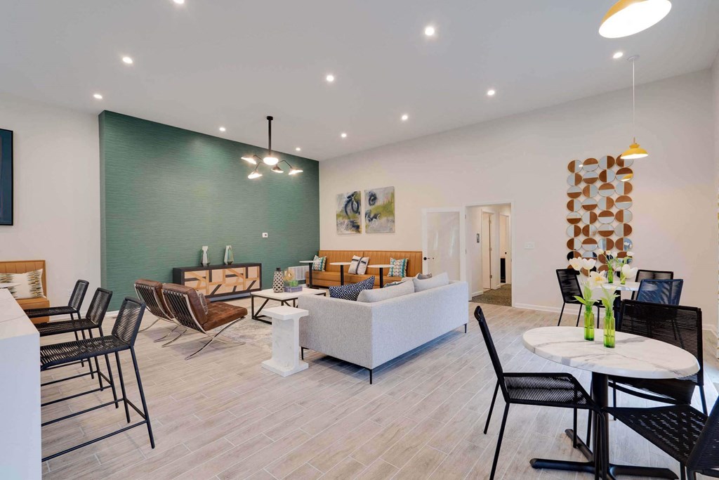 Community Room View at Station JTown, Louisville, KY