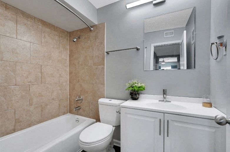 Spacious bathroom at Enclave at Breckenridge Apartments, Kentucky, 40220
