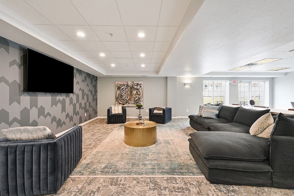 Clubroom at Rivers Edge Apartments, Waukesha, Wisconsin