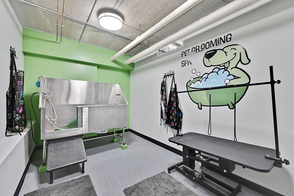 Pet Wash Center at Rivers Edge Apartments, Waukesha, WI, 53186