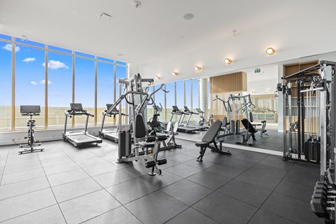 Penthouse Level Fitness Centre