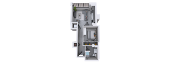 a floor plan of a house