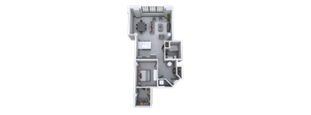 a floor plan of a house