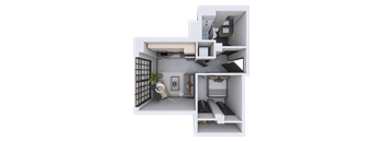 a view of the apartment from the top of the building