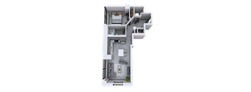 a floor plan of a house