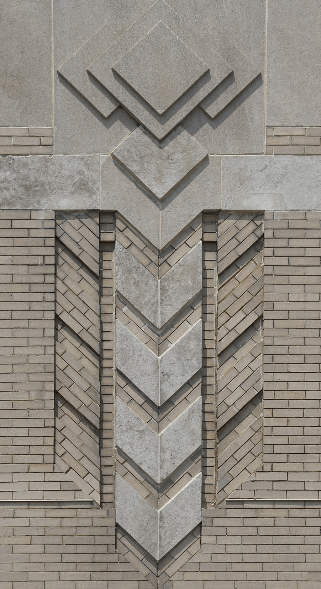 a close up of a brick wall in the shape of a heart