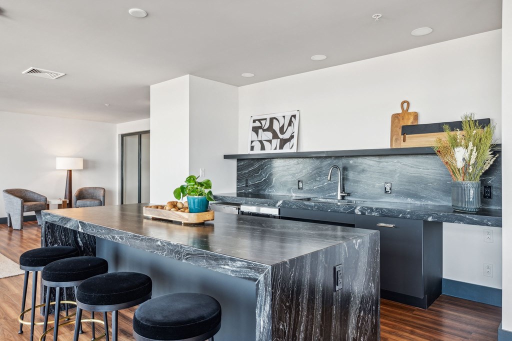 The Casco Sky Lounge Wet Bar Portland ME Apartments