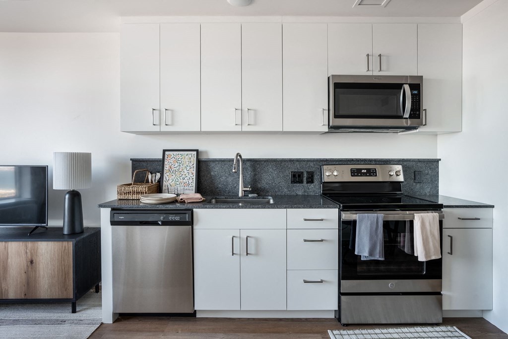 The Casco One Bedroom Kitchen