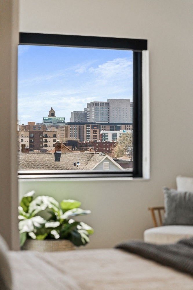 Stunning Downtown Rochester Views from Apartment Window