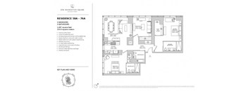 a floor plan of a house