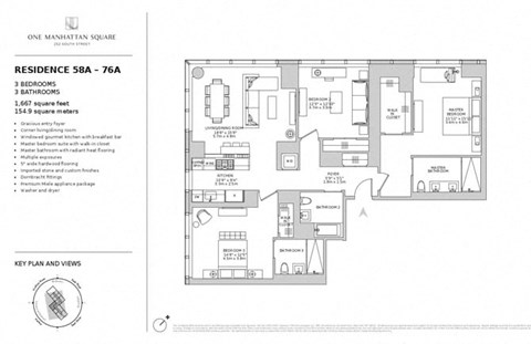 a floor plan of a house