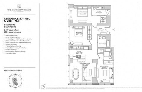 a floor plan of a house