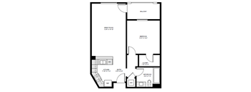 E Floor Plan at The Reserve La Mirada, La Mirada, California