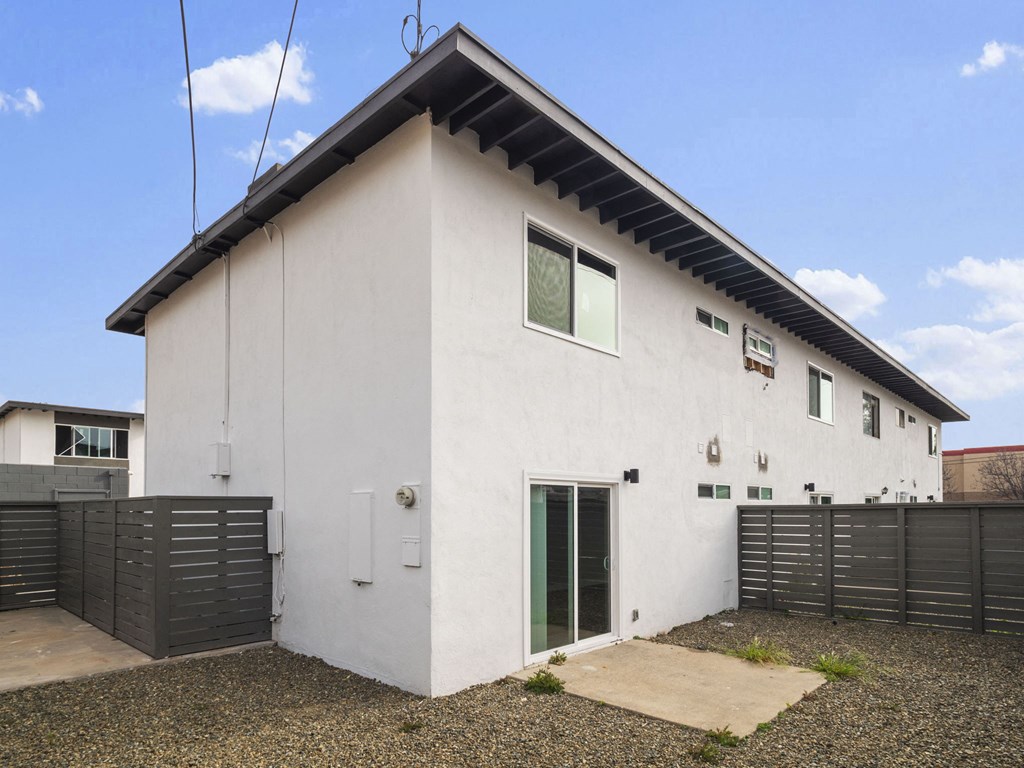 Backyard Space at Charle Square Apartments, Costa Mesa, CA