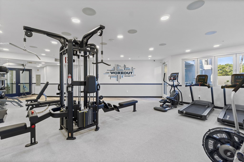 Modern Fitness Center at The Reserve La Mirada, La Mirada