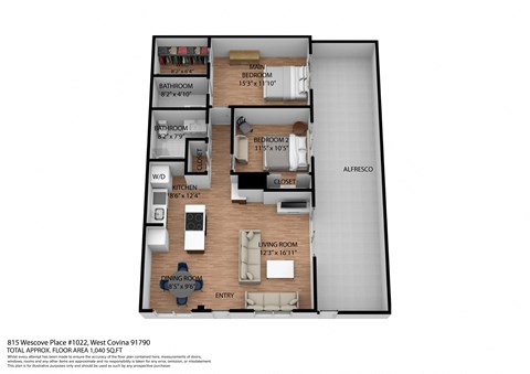 the floor plan of studio apartment 2100 sq ft