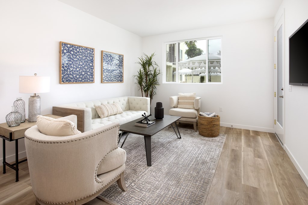 Modern Living Room at The Reserve La Mirada, California
