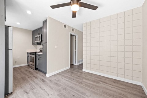 Living And Kitchen at Wescove Apartments, West Covina, CA, 91790