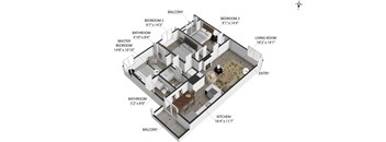 3 bed 2 bath at Ocean Breeze Terrace Apartment, Huntington Beach, 92648