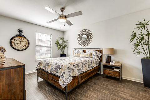 Cozy bedroom at Forty200 Apartments, Mesquite, TX 75149