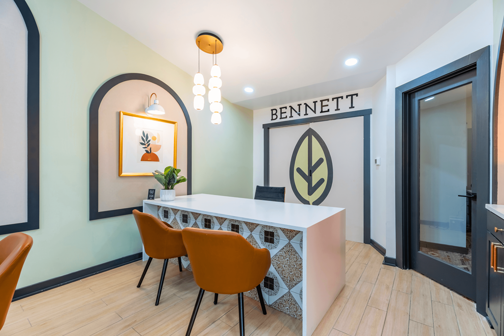 Reception Area at Bennett, Greenville