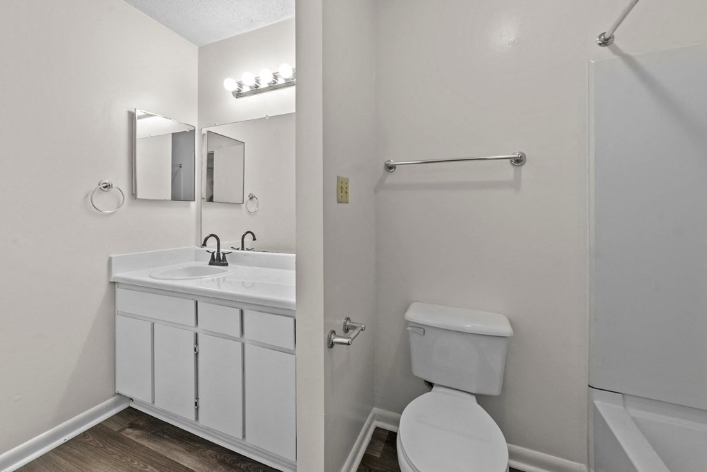 bathroom at Rosewood at Colony Square, North Carolina