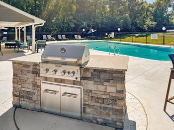 Grill Station at Rosen at North Hills, Raleigh, North Carolina