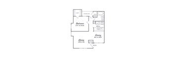 A3 Floor Plan at Lawson, Texas