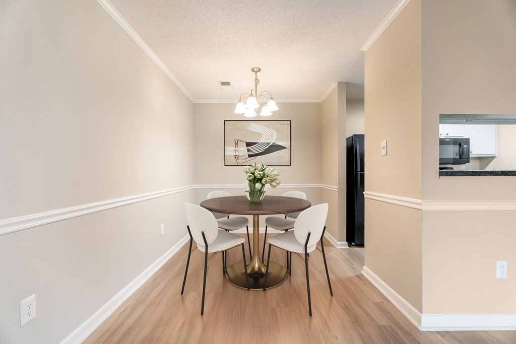 Elegant Dining Space at Rosewood at Colony Square, Rocky Mount, North Carolina