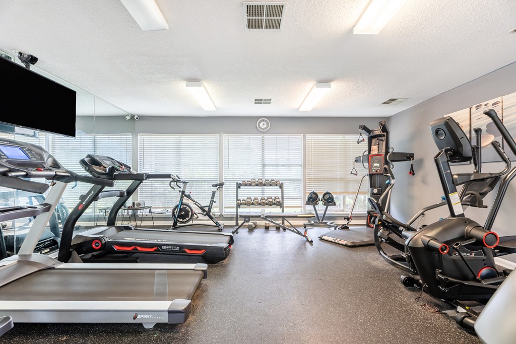Gym at Rosewood at Colony Square, Rocky Mount, NC