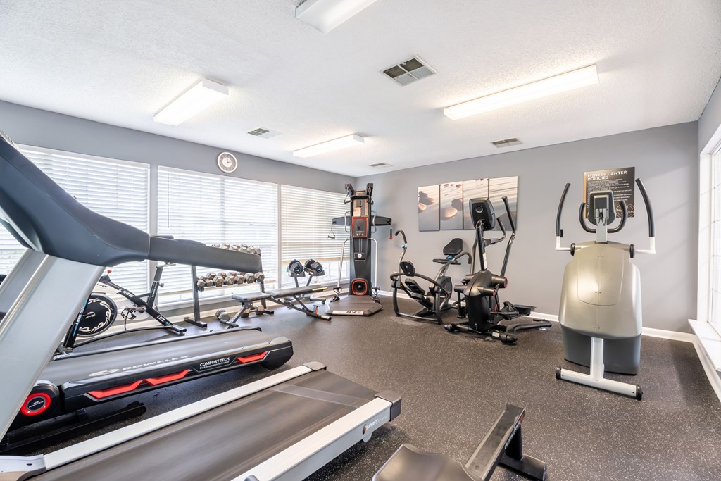Modern Fitness Center at Rosewood at Colony Square, Rocky Mount