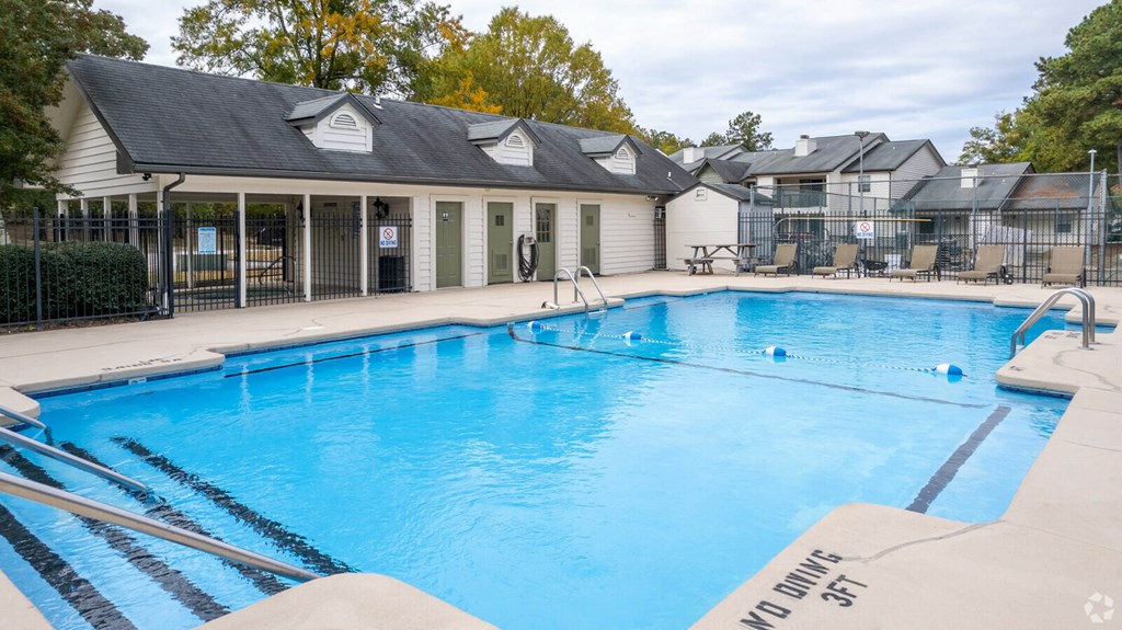 our apartments have a large pool for residents to enjoy our apartments have a large pool for residents to enjoy at Henley, Fayetteville, NC, 28311