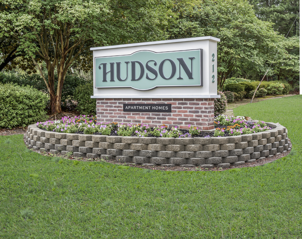 Property Signage at The Hudson, Fayetteville, NC, 28311