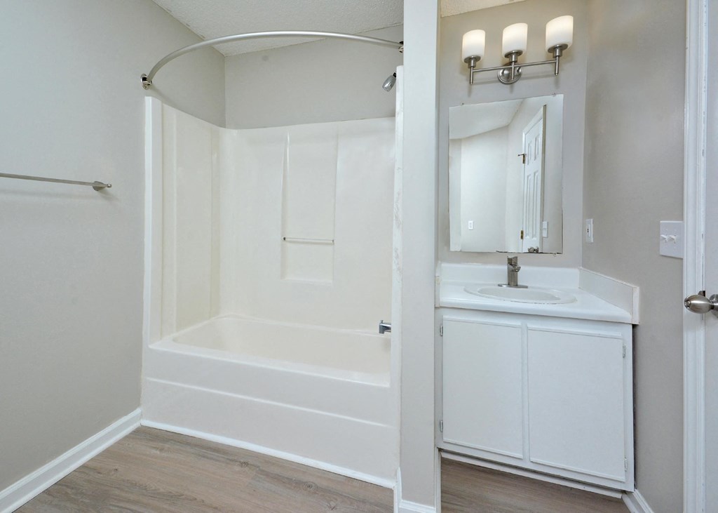 bathroom at Bennett, Greenville, NC