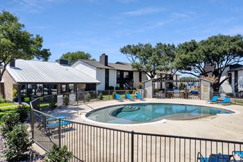 swimming pool at lawson apartments