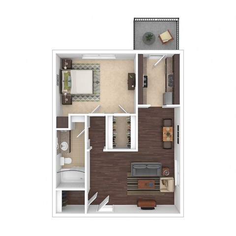 the icon floor plan  1 bedroom  1199 sq ft